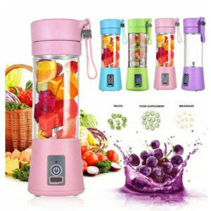 Portable Blender With USB Rechargeable Mini KitchenCHome Simple Portable Electric Mini Juicer